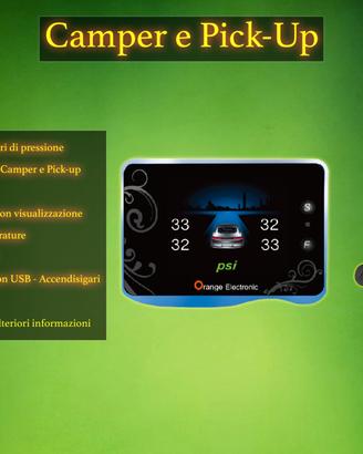 Kit Sensori di Pressione per Camper, pick-up e fur