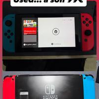 NIntendo switch neon usata