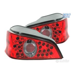 FANALI PEUGEOT 106 96-04 LED SFONDO ROSSO