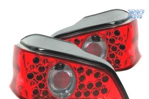 FANALI PEUGEOT 106 96-04 LED SFONDO ROSSO
