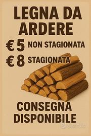 Legna da ardere in sacchi da 15 kg