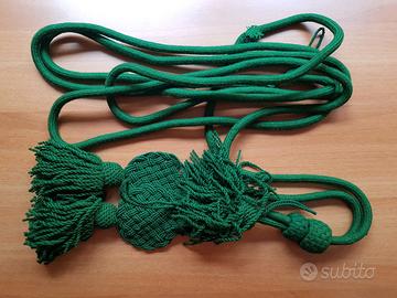 Cordone verde uniforme bersaglieri originale