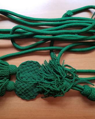 Cordone verde uniforme bersaglieri originale