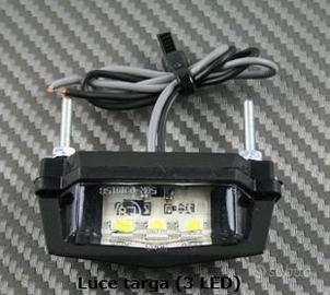 Luce targa (3 LED)