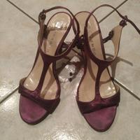 Sandali donna in raso eleganti