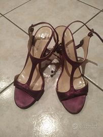 Sandali donna in raso eleganti