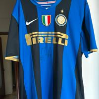 Maglia inter 2008/2009 autografata