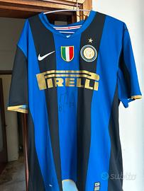 Maglia inter 2008/2009 autografata
