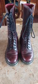 Dr Martens anfibi 14 occhielli n. 37 bordeaux spaz