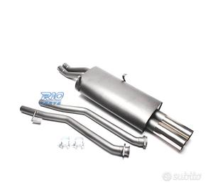 SILENZIATORE DI SCARICO PER BMW SERIE 3 E30 L6 198