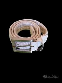 Cintura uomo elastica stretch intrecciata 
