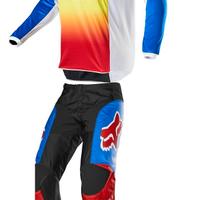 Completo Maglia - Pantalone Cross FOX 180 FYCE BLU