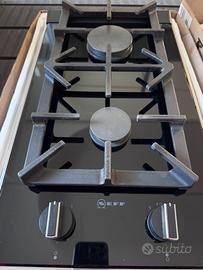 PiaNO COTTURA a gas due fuochi NEFF
