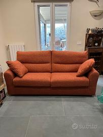 Divano letto - Arancione ANCORA IMBALLATO