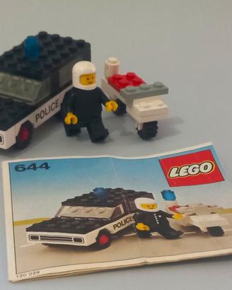 vintage LEGO 644  -2 Police Mobile Patrol