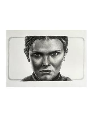 Disegno Stranger Things Undici Eleven 29.7x42 cm