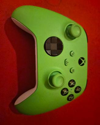 Controller Xbox verde + Batteria