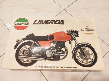Modellino  moto vintage Laverda 750 s f