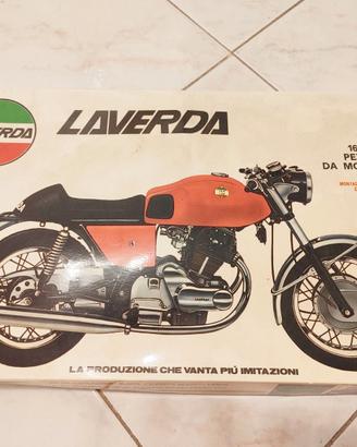 Modellino  moto vintage Laverda 750 s f