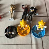 Statuine Sonic con amici