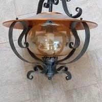 Lampadario Ferro Battuto