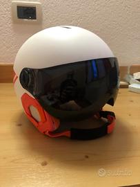 casco da sci bambino con visiera