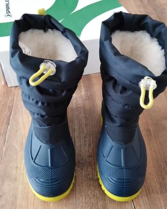 Stivali da neve / Doposci bambino n. 29 blue/lime