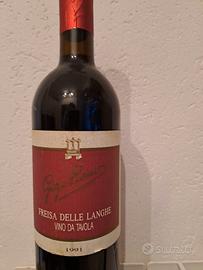Gino Rosso Freisa Delle Langhe 1991 