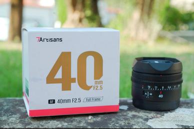 7Artisans 40mm f/2.5 AF Full frame sony e