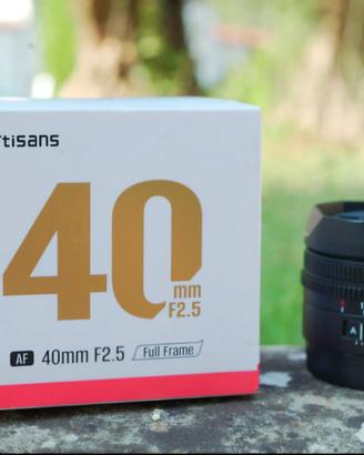 7Artisans 40mm f/2.5 AF Full frame sony e