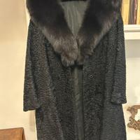 Pelliccia in persiano collo in visone