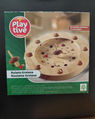 Roulette tirolese in legno