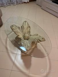 Bellissim0 tavolino da salotto in cristallo