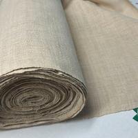 rotolo di lino, tessuto al telaio 