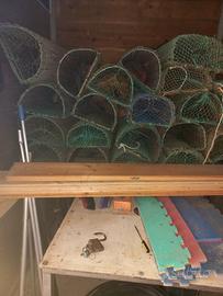 nasse per la pesca a seppie