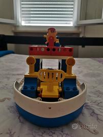 Duplo Vintage Anni 80 Nave Marinai