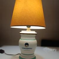 Lampada da Tavolo ceramica Birreria Lowenbrau 