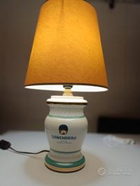 Lampada da Tavolo ceramica Birreria Lowenbrau 