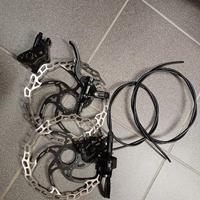 kit freni  shimano + dischi  galfer 