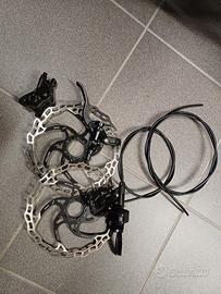 kit freni  shimano + dischi  galfer 