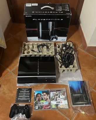 PlayStation 3 fat 40GB con giochi e accessori