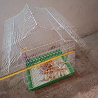 Gabbia di grande dimensioni piu' accessori