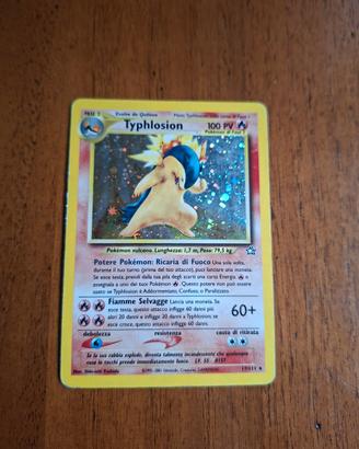 Typhlosion 17/111 Neo Genesis Card Pokemon 
