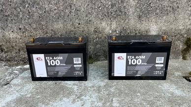 Batteria servizi AGM Ca mper - 100Ah