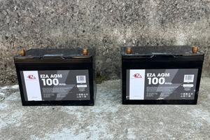 Batteria servizi AGM Ca mper - 100Ah