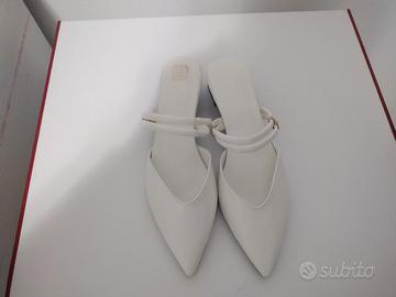 scarpe eleganti bianche 