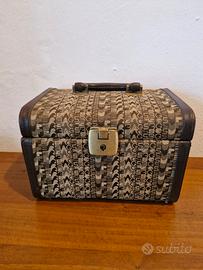 elegante beauty case vintage anni 60/70