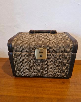 elegante beauty case vintage anni 60/70