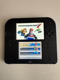 Nintendo 2DS Nero + Mario Kart 7| Da Riparare