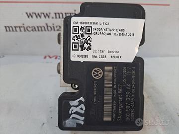 ABS SKODA Yeti 1° Serie 1K0907379AK 1K0614117S CB